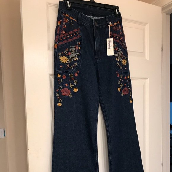 🚫NFS🚫Spell X Free People Love Child Jeans - Picture 2 of 6